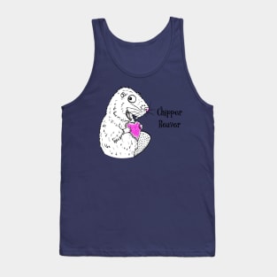 Chipper Beaver Tank Top